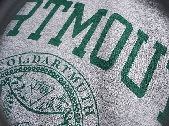 NEW : Champion “T1011”[S/S SLEEVE T-SHIRT] “Penn” & “DARTMOUTH” !!_a0132147_19232649.jpg