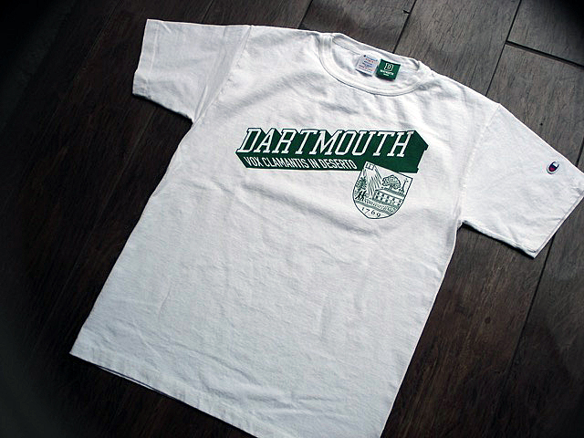 NEW : Champion “T1011”[S/S SLEEVE T-SHIRT] “Penn” & “DARTMOUTH” !!_a0132147_19253825.jpg