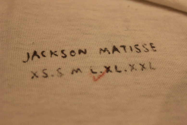JACKSON MATISSE \"限定復刻SMILE TEE\" & \"SMILE PINS\" ご紹介_f0191324_104252.jpg