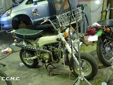 HONDA WHITE DAX ST70 SPORT-II : C.C.M.C.