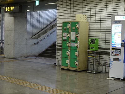 千代県庁口駅 福岡市営地下鉄線 旅行先で撮影した全国のコインロッカー画像