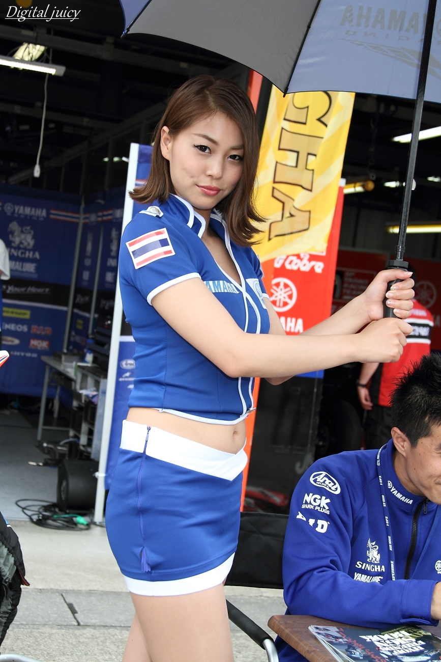 木村理恵 さん（Yamaha Thailand Racing Team レースクイーン） ・・・ パート2_c0216181_22395145.jpg
