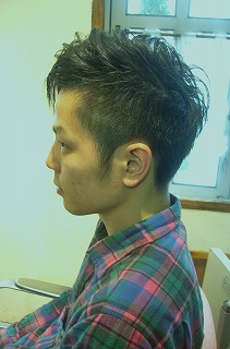 メンズの動きある刈り上げスタイル_a0123703_1020406.jpg