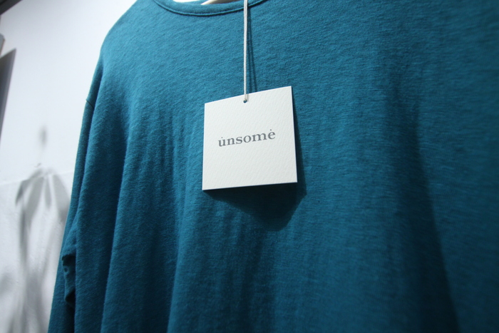 UNSOME L/S TEE スタイルに重要な一枚。_f0212574_030059.jpg