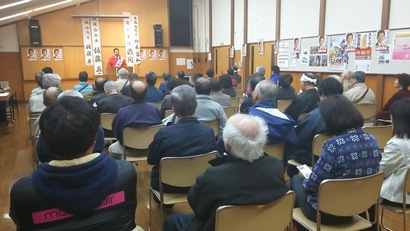 演説の日々 <個人演説会、街頭演説会・・・>_d0129296_0361041.jpg