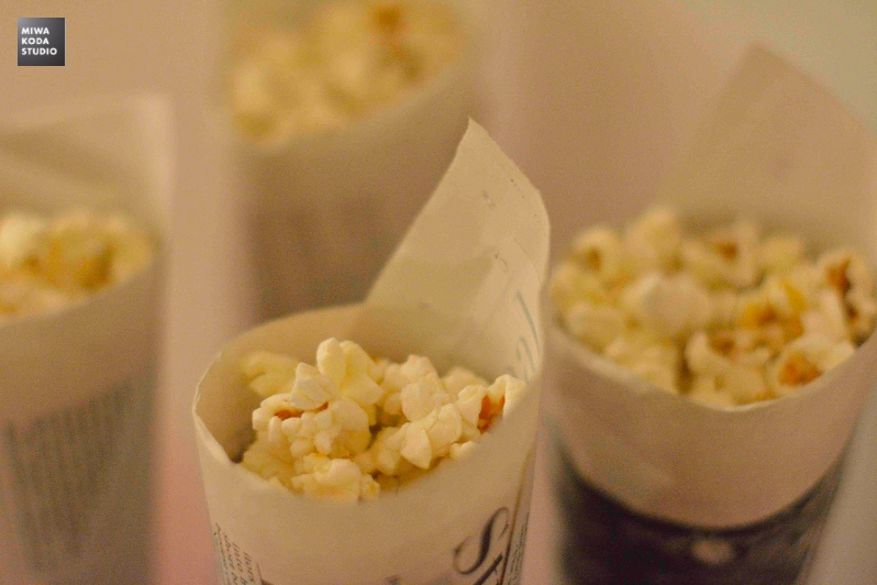 April 13, 2015春のピクニックテーブル:ポップコーン Spring Picnic Table:Popcorn _a0307186_7245595.jpg