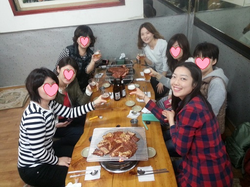 2015　桜色の大邱　⑧庶民カルビ（서민갈비）で美味しい焼肉_a0140305_2425488.jpg