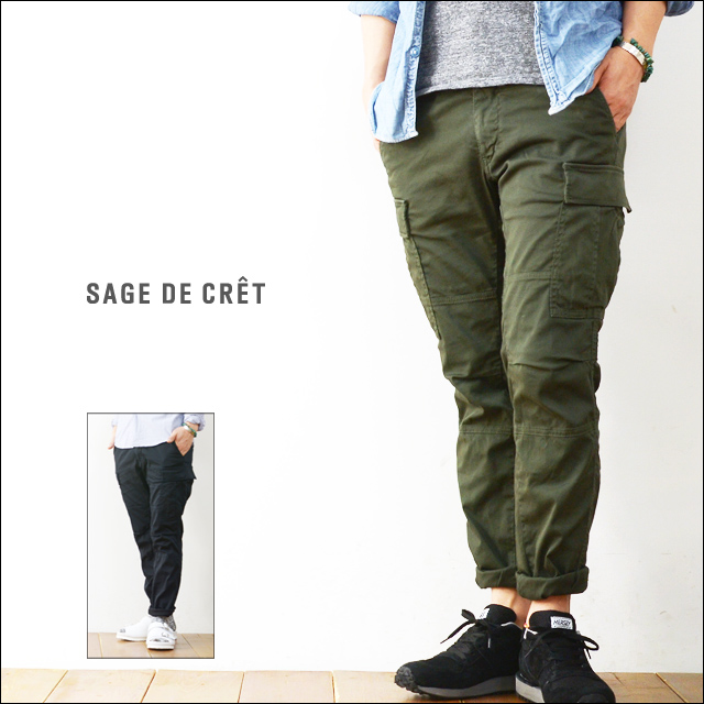 【美品】SAGE DE CRET サージュデクレ カーゴパンツ