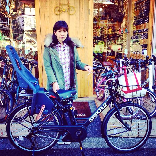リピトの『バイシクルファミリー』Yepp ビッケ2e ハイディ ステップクルーズ bikke2 ママ 自転車 mama _b0212032_20545841.jpg