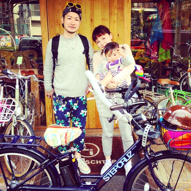 リピトの『バイシクルファミリー』Yepp ビッケ2e ハイディ ステップクルーズ bikke2 ママ 自転車 mama _b0212032_20581016.jpg
