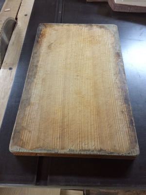 修理 茅ヶ崎市y様 まな板削り直し 大磯の注文家具屋 モコ木工