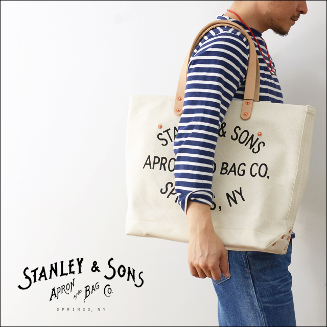 STANLEY&SONS [スタンレーアンドサンズ] Small Circle Logo Tote [B029 ...