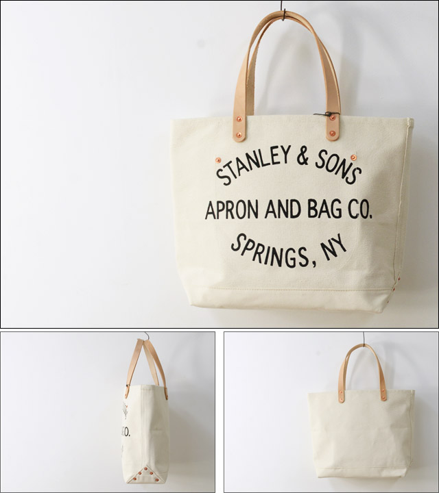 STANLEY&SONS [スタンレーアンドサンズ] Small Circle Logo Tote [B029 ...