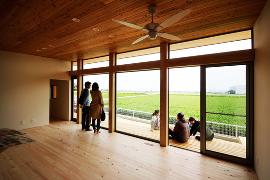 「Forest Barn FLAT+Garage/神埼の家」完成見学会でした!_e0029115_14462762.jpg