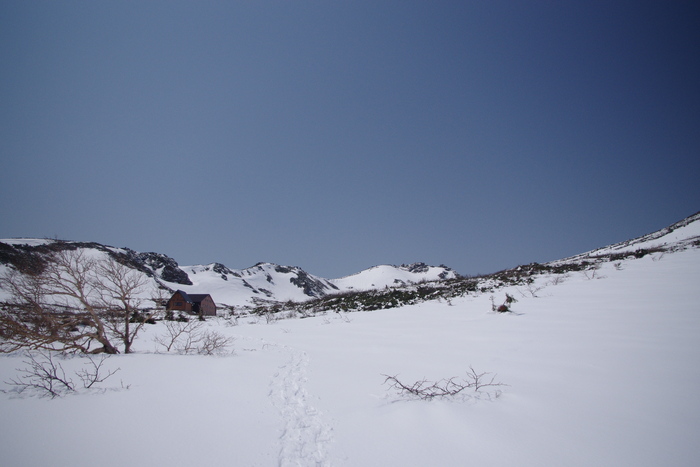 4月12日　岩手山（馬返し登山口）　山スキー登山　まとめ_c0077847_2241239.jpg