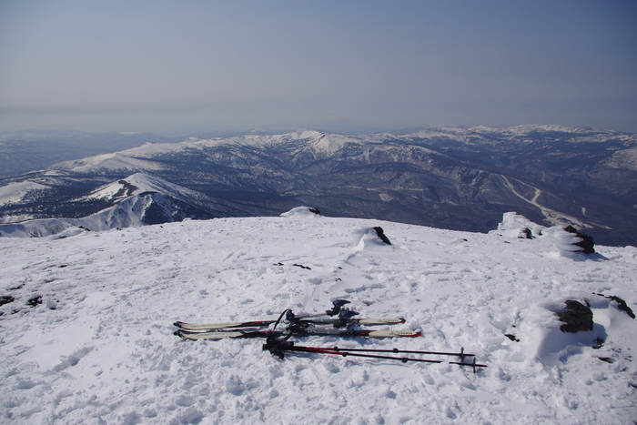 4月12日　岩手山（馬返し登山口）　山スキー登山　まとめ_c0077847_2247440.jpg