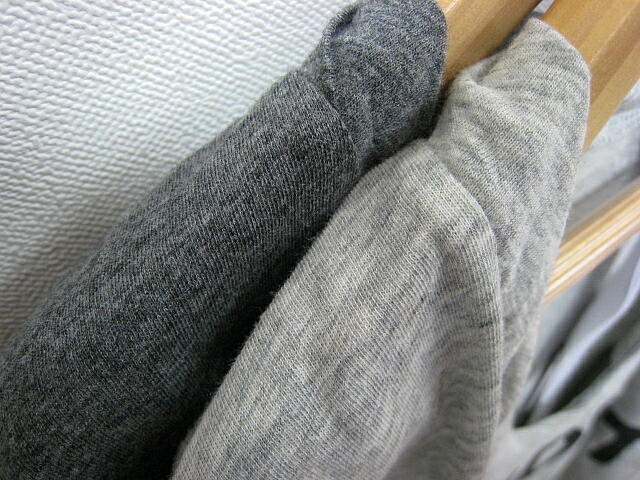 ミニュ （ｍｉｎｉｙｕ ）５０／－ナチュラル天竺Ｔシャツ　ＬＩＧＨＴＧＲＡＹ_a0089359_14551751.jpg