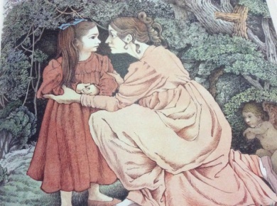 肌寒い日と グリム童話ミリーー天使にであった女の子のお話ー シンプルライフと日和やの本棚