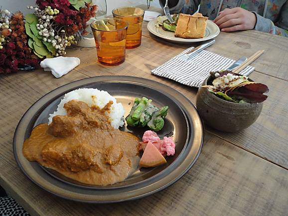 kibi cafeでランチ&デザート_e0230011_9574454.jpg