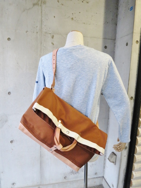 春に◎ 2WAY 帆布 TOTE BAG By 佐藤防水店・謹製!★!_d0152280_13133653.jpg