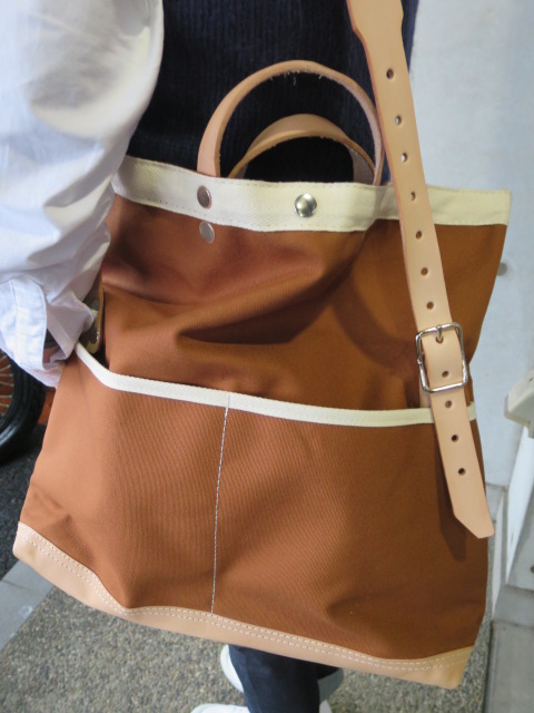 春に◎　2WAY 帆布 TOTE BAG　By 佐藤防水店・謹製！★！_d0152280_1315872.jpg