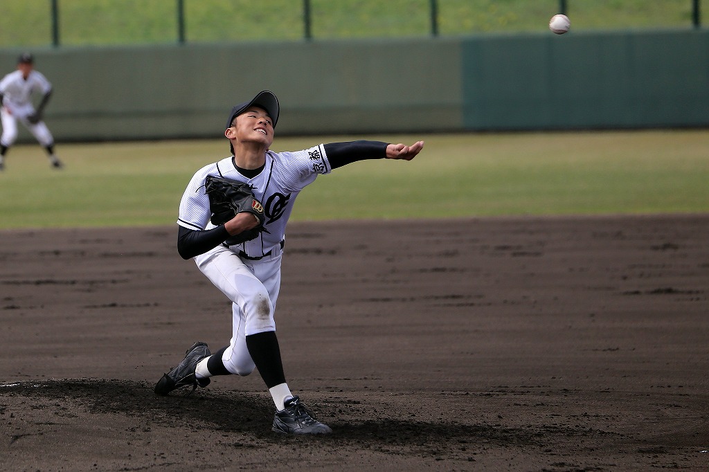 平成27年度 春季京都府高等学校野球大会 大江高校ｖｓ峰山高校2_a0170082_20343543.jpg