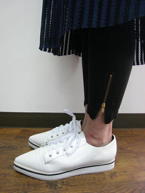 ｏｓｍｏｓｉｓ オズモーシス ポインテッドトゥスニーカー ｗｈｉｔｅ Readymade Blog