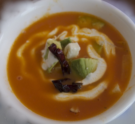 メキシコ料理レッスン Sopa De Azteca メキシコでひとやすみ