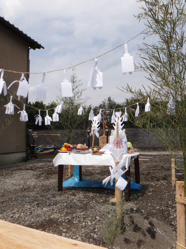 祝!H様邸地鎮祭!!_c0184295_1939669.jpg