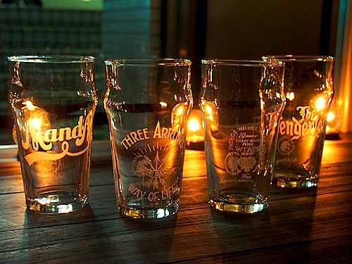 RATS 10周年記念パイントグラス4個セット RATS 10th Anniversary スペシャル企画 : END OF THE TRAIL