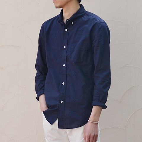 L/S Button Down Shirt -BAND OF OUTSIDERS- : acoustics stylus