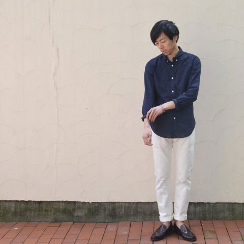 L/S Button Down Shirt -BAND OF OUTSIDERS-_d0158579_15304898.jpg