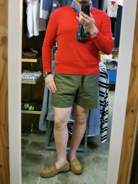 さぁ.. SHORT PANTS STYLE 始動(指導)です~笑~ By BLUE BEAR 別注SHORT PANTS!★!_d0152280_12334487.jpg