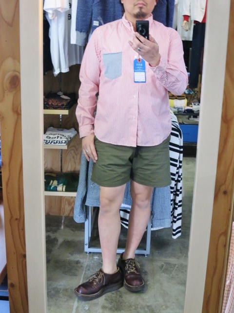 PIN STRIPE B/D 切り替えTEE Pocket SHIRTS ・・・ By Kato_d0152280_22171551.jpg
