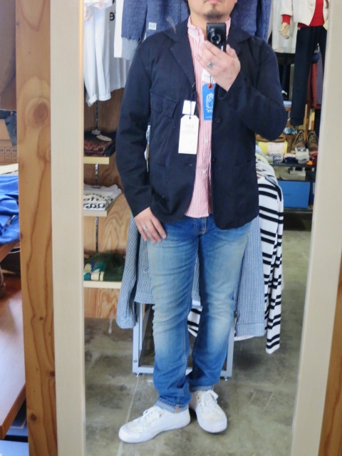 PIN STRIPE B/D 切り替えTEE Pocket SHIRTS ・・・ By Kato_d0152280_22264112.jpg
