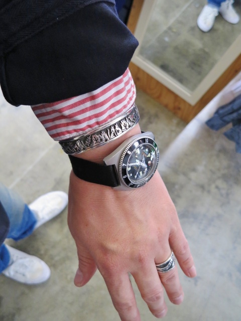 PIN STRIPE B/D 切り替えTEE Pocket SHIRTS ・・・ By Kato_d0152280_2227086.jpg