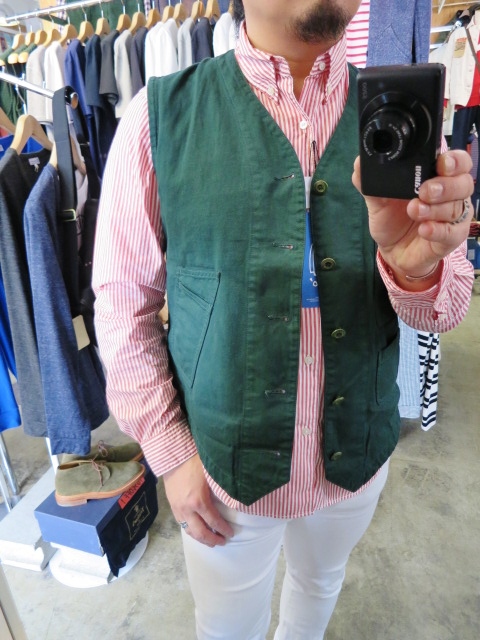 PIN STRIPE B/D 切り替えTEE Pocket SHIRTS ・・・ By Kato_d0152280_22282739.jpg