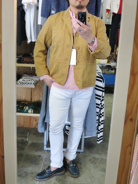 PIN STRIPE B/D 切り替えTEE Pocket SHIRTS ・・・ By Kato_d0152280_22284155.jpg