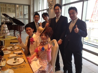 4月18日(土):二人の門出を祝して_b0231588_23492117.jpg