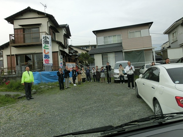 今日から選挙戦が始まりました!出陣式にお越しいただいた皆さんからパワーをいただき全開です!_f0141310_2346461.jpg