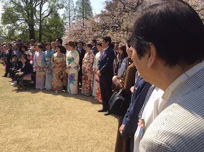 内閣府 桜を見る会2015 に行ってきました。_e0124015_295232.jpg