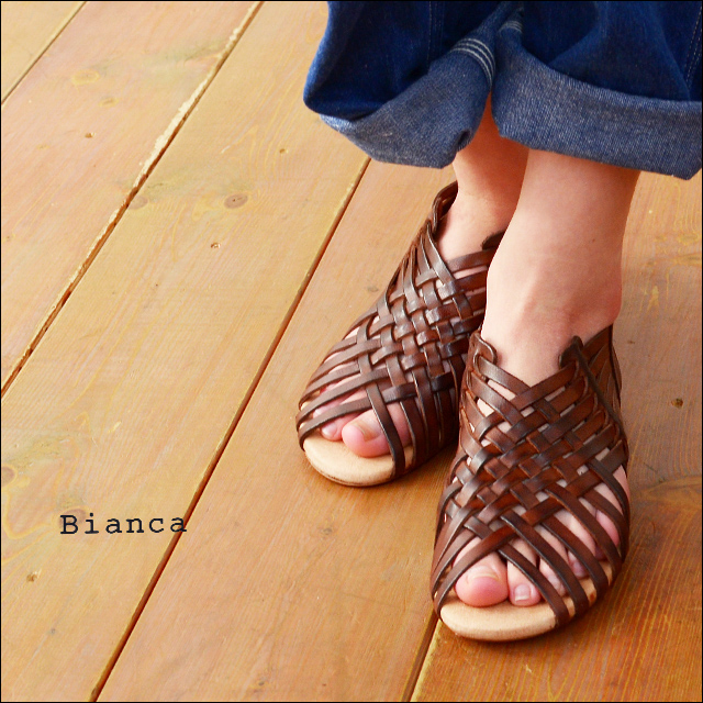 BIANCA [ビアンカ] メッシュレザーサンダル[1224] LADY\'S_f0051306_17344131.jpg