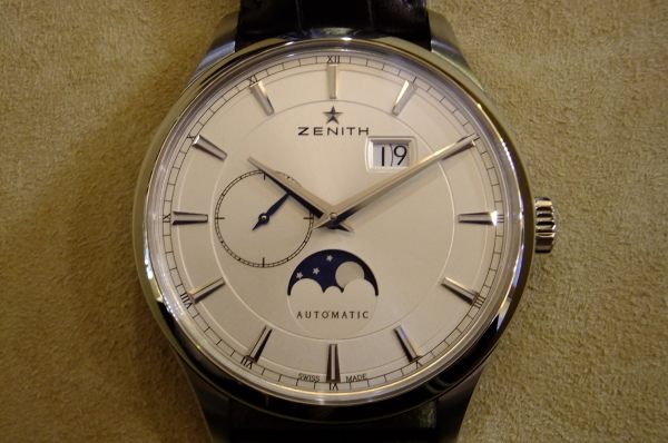 ZENITH キャプテン ムーンフェイズ : 熊本 時計の大橋 ZENITH キャプテン ムーンフェイズ : 熊本 時計の大橋