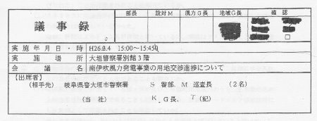 「議事録」と個人情報保護審査会と   その１_f0197754_1215665.jpg