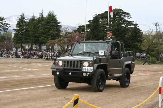 陸上自衛隊高田駐屯地 創設６５周年記念行事 (式典)_b0098271_21522452.jpg