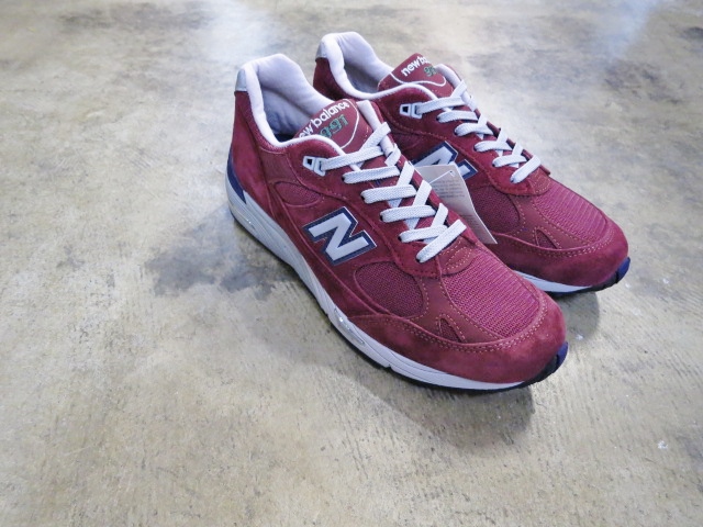 久々の入荷です★　new balance M991 (MADE IN USA)　渋色です(^^♪_d0152280_2133220.jpg