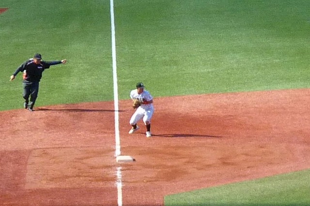 亜細亜大対専修大 4月15日 東都大学野球1部 後半_b0166128_23364640.jpg