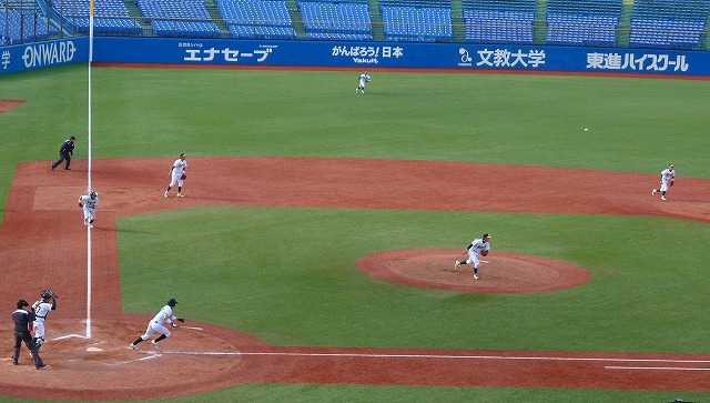 亜細亜大対専修大 4月15日 東都大学野球1部 後半_b0166128_20101559.jpg