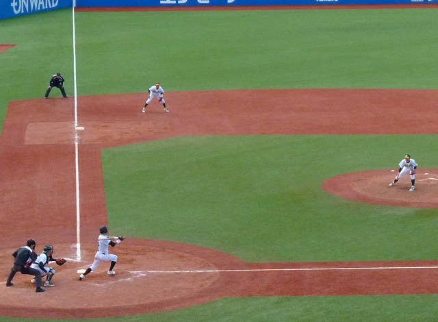 亜細亜大対専修大 4月15日 東都大学野球1部 後半_b0166128_20435018.jpg