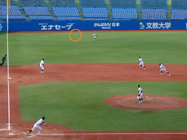 亜細亜大対専修大 4月15日 東都大学野球1部 後半_b0166128_2051543.jpg